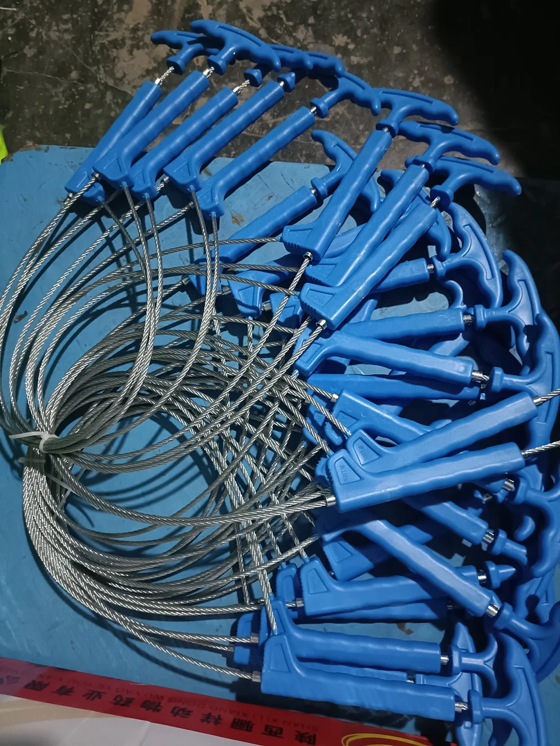 高强度灵活套猪器钢丝赶猪适合不同体型猪只捕捉猪场不锈钢