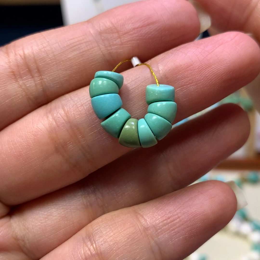 绿松石未镶嵌大肠