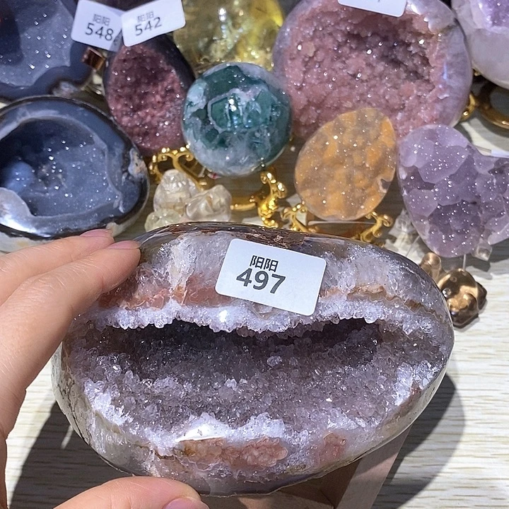 紫晶未镶嵌大型摆件（非配饰）