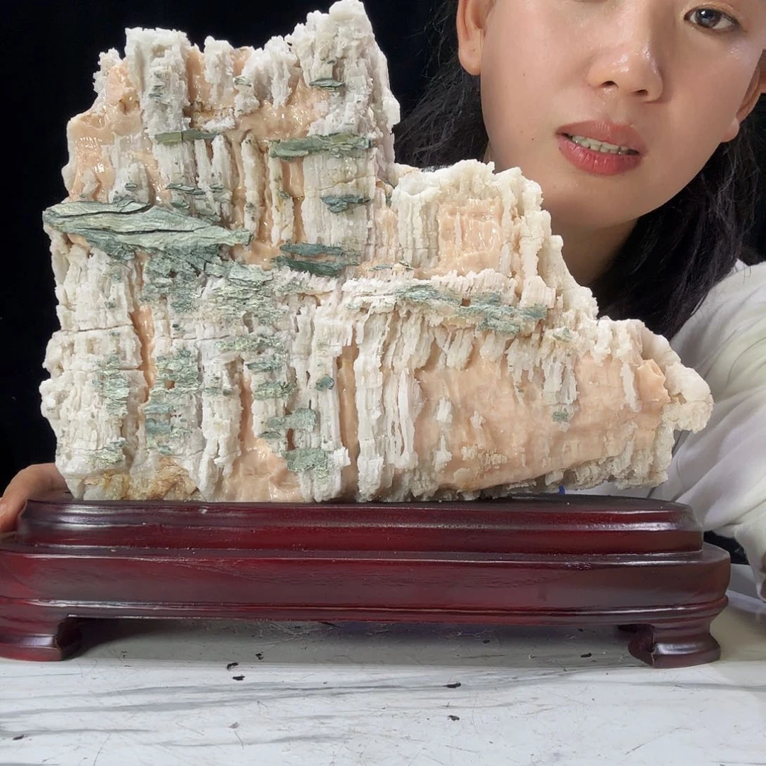 浙***件石北宣石摆件007一个