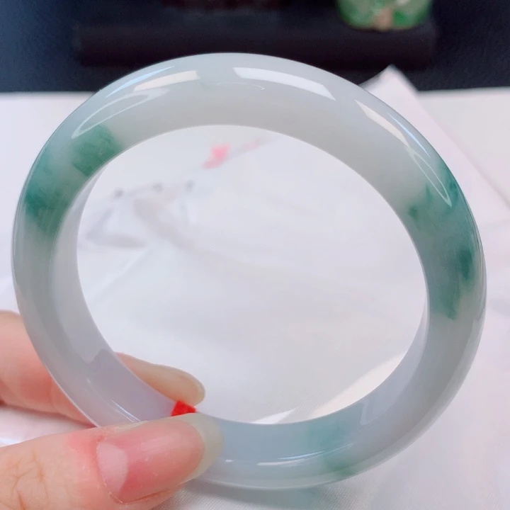 未镶嵌手镯翡翠56圈