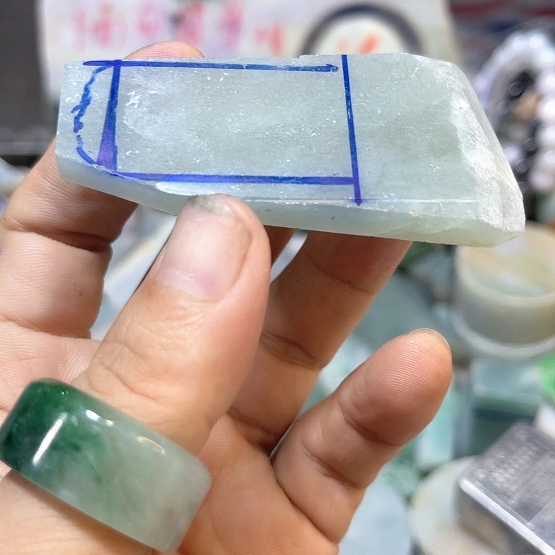 未镶嵌挂件翡翠一****本翡翠天然翡翠天然翡翠