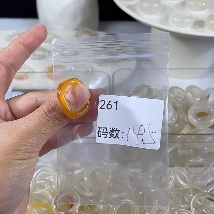 未镶嵌戒指玛瑙/玉髓261