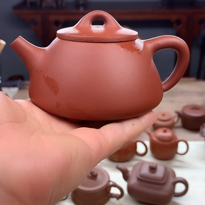 茶壶紫砂微瑕处理小泥180容量