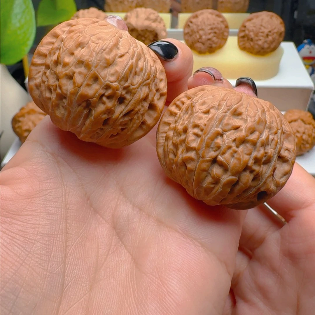 把件核桃39龟背铁锤