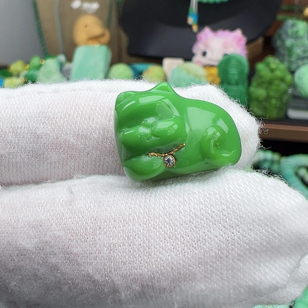 绿松石未镶嵌绿松石主播璐璐