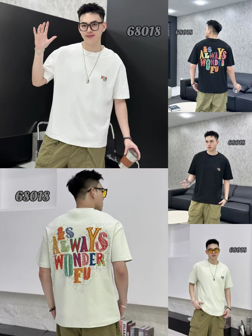68018新款舒适男士短袖T恤