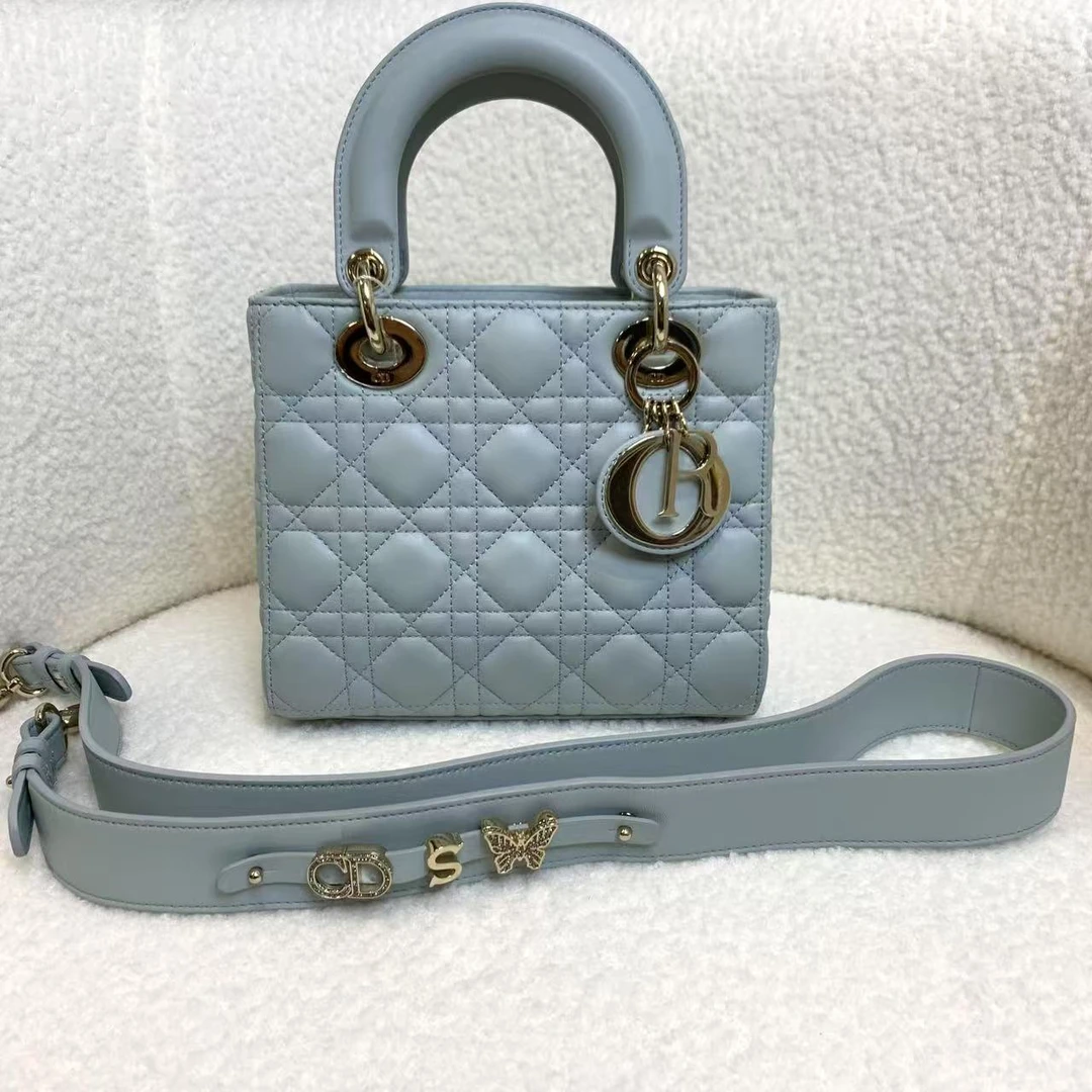 99新 DIOR/迪奥 壹臻/马卡龙四格戴妃包/37144336