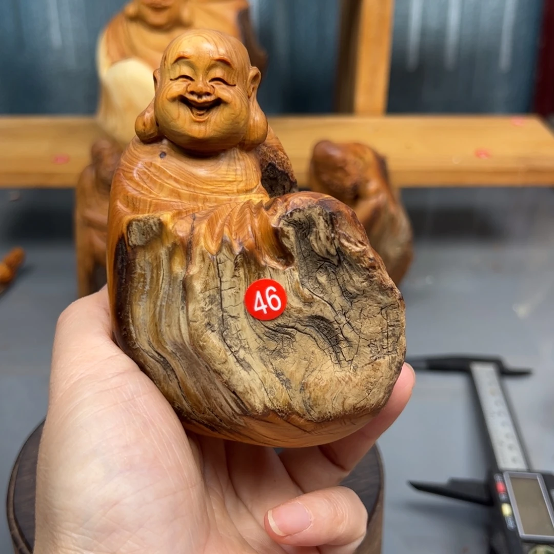 柏木崖柏木摆件手把件，49