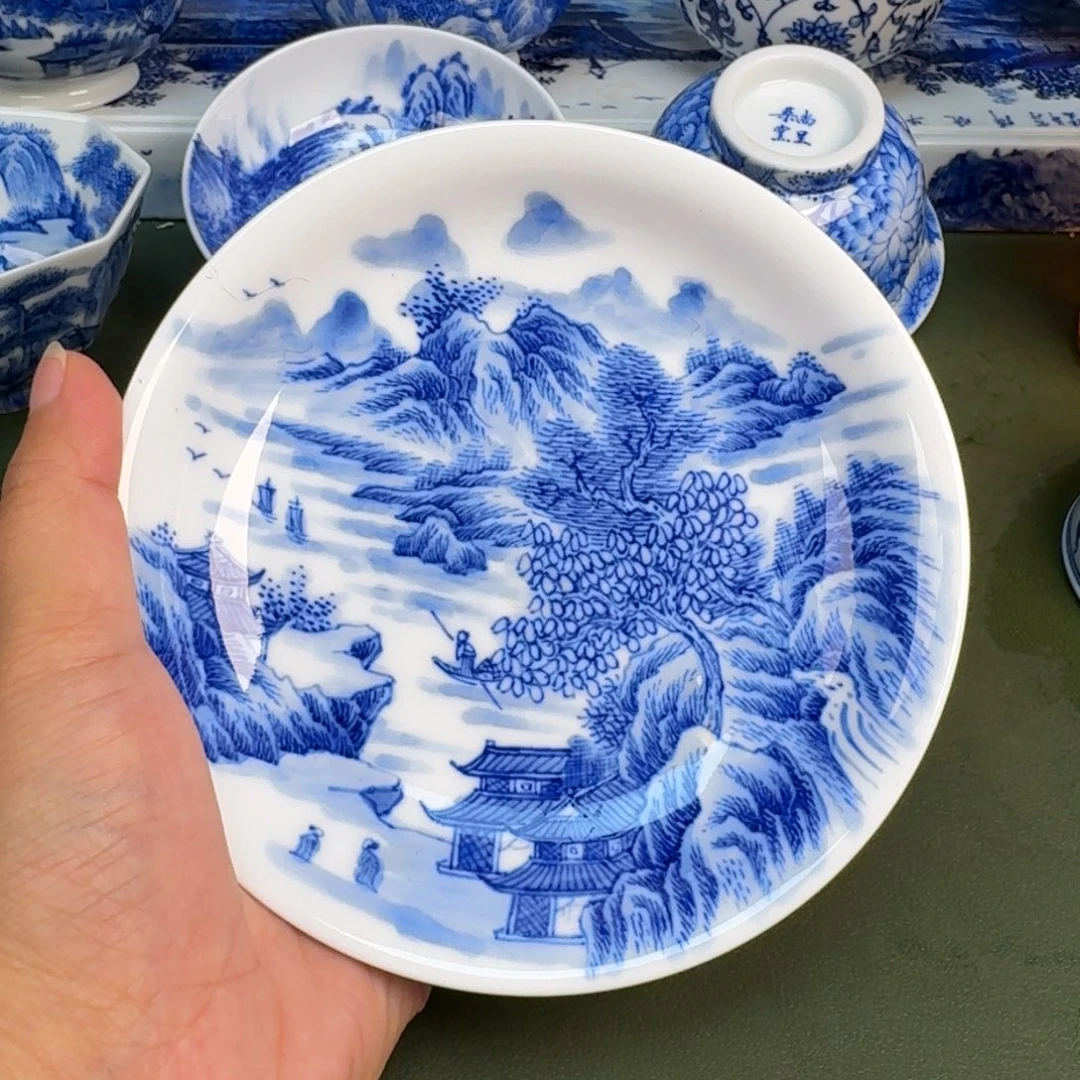 景德镇纯手绘茶具圆圆280