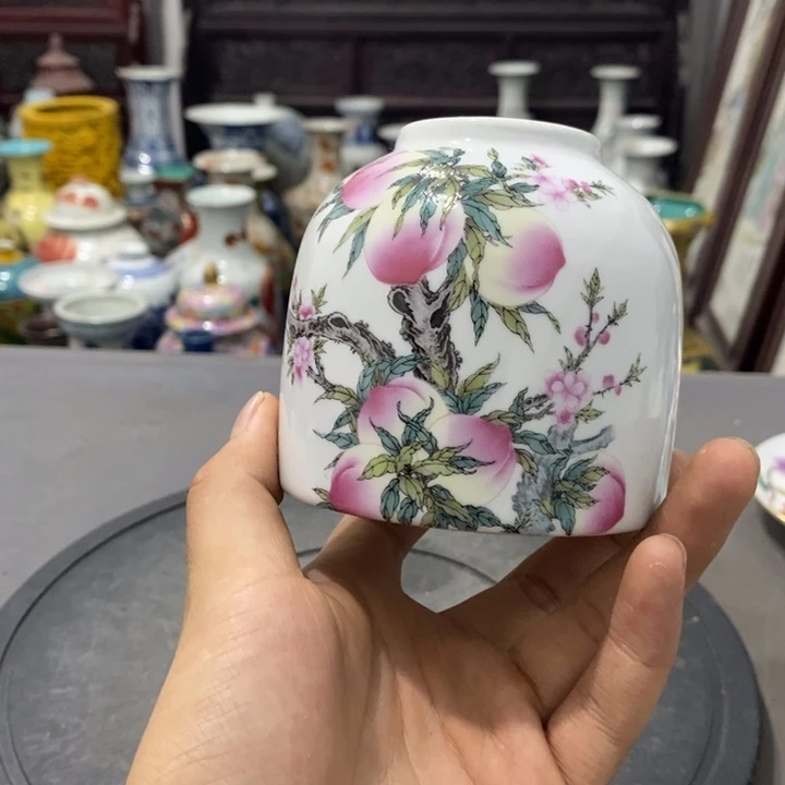 摆件粉彩摆件瓷器