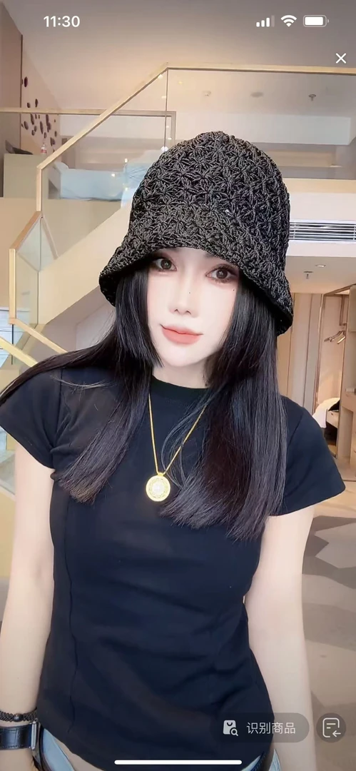 RUYIFASH高级手工黑帽子