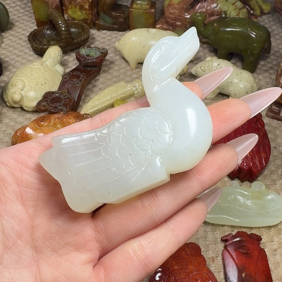 白玉菩提吊坠挂件
