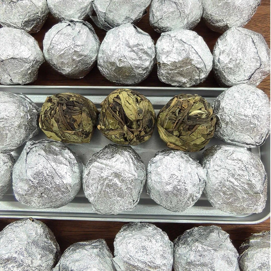 香溢溢 花香2号银珠寿眉-5颗 王光雄 手作