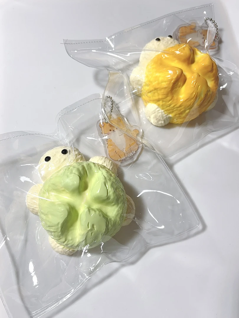 牛轧糖-龟龟十字包-自制捏捏乐手工解压玩具