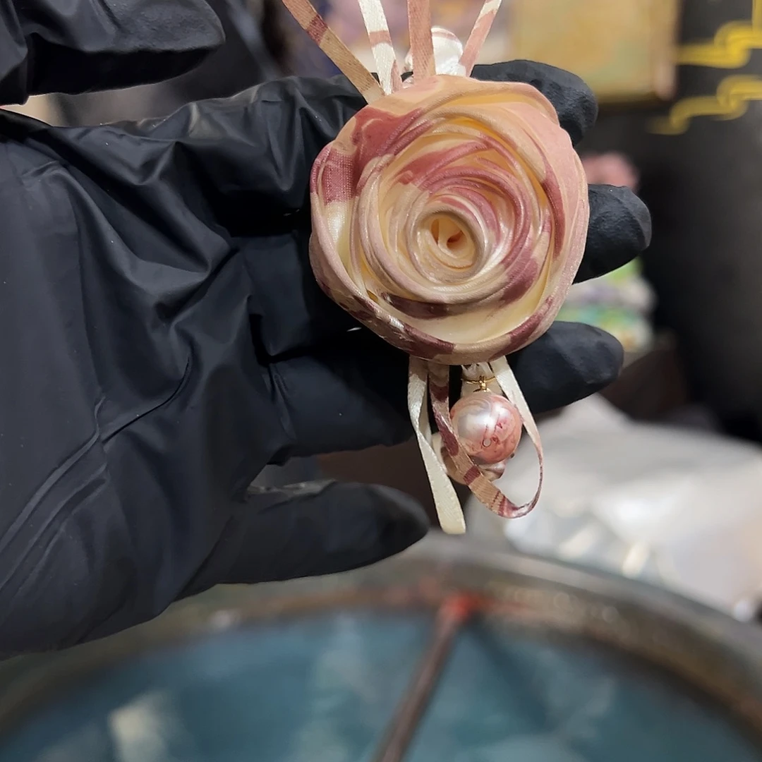 741玫瑰发圈干枯玫瑰