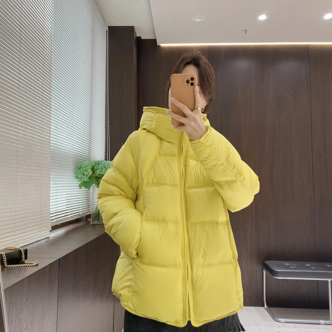 IMFLY金小金自制女装 90鸭绒羽绒服DYW10235冬季加厚中长款外套