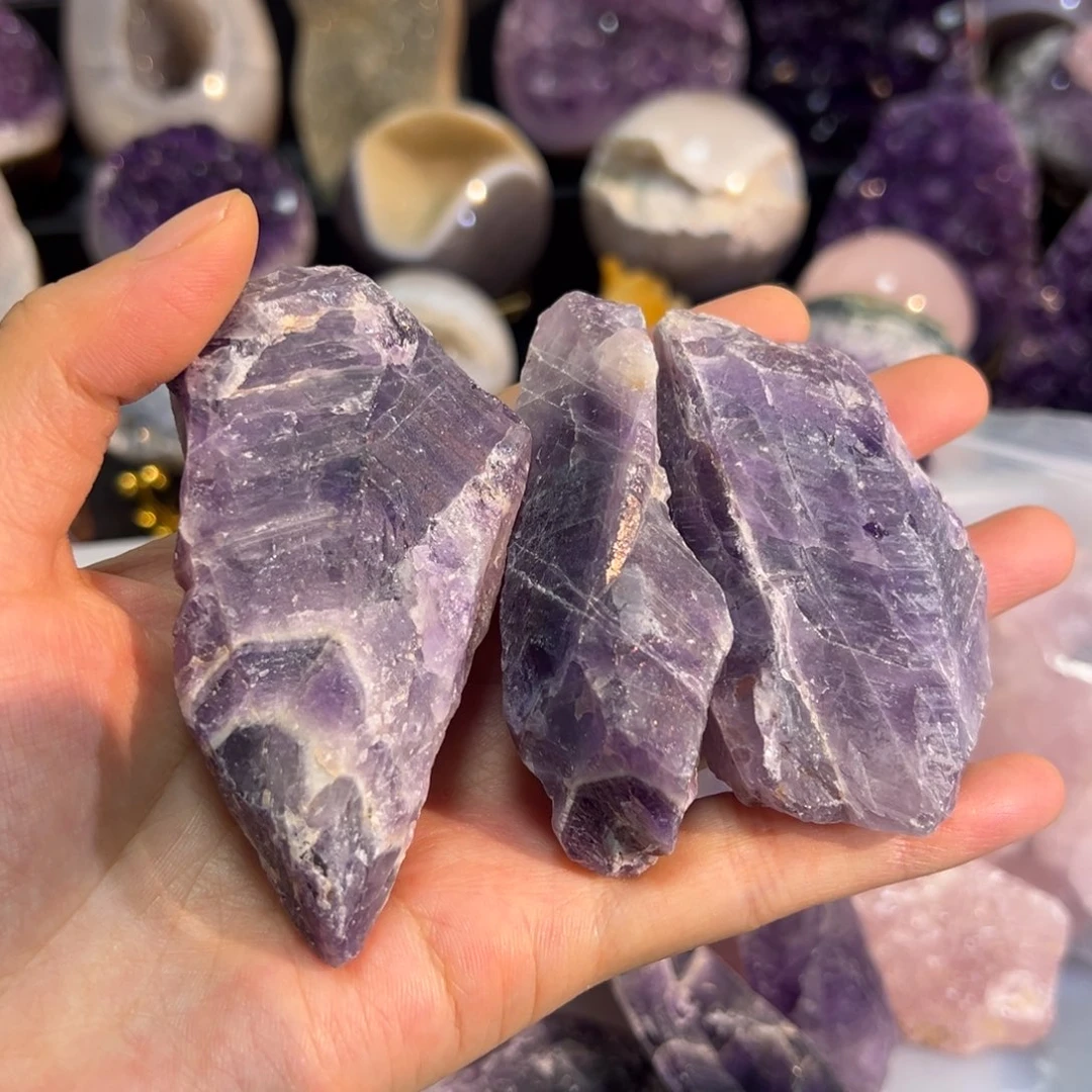未镶嵌水晶珠宝半成品