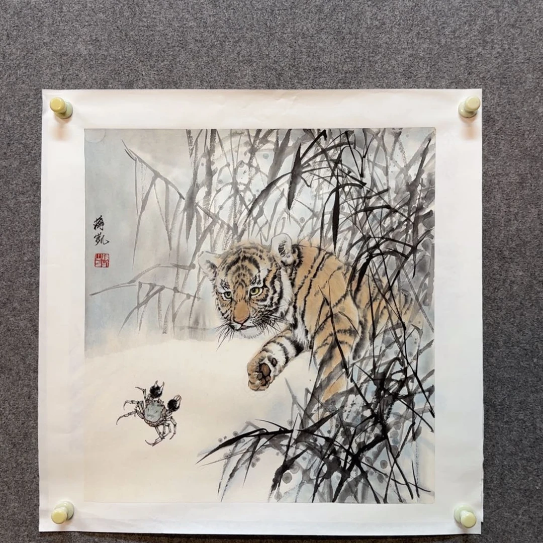 国画蒋凯老师手绘作品