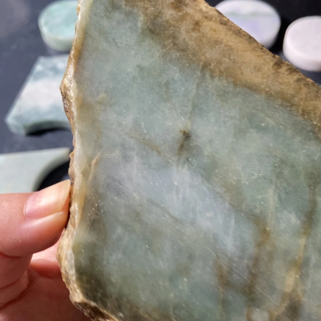 翡翠未镶嵌挂件天然翡翠