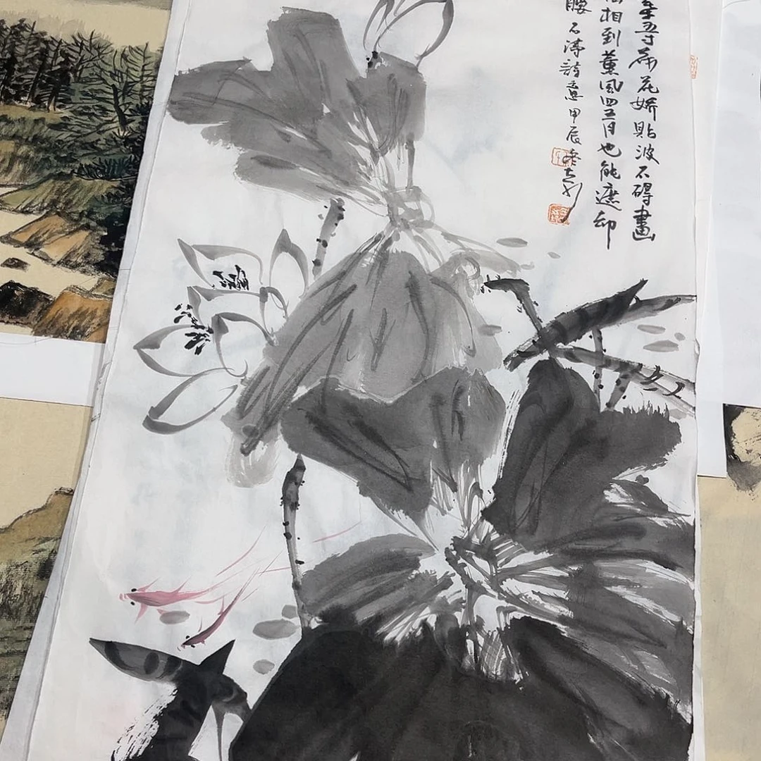 姜奇老师花鸟作品69×34