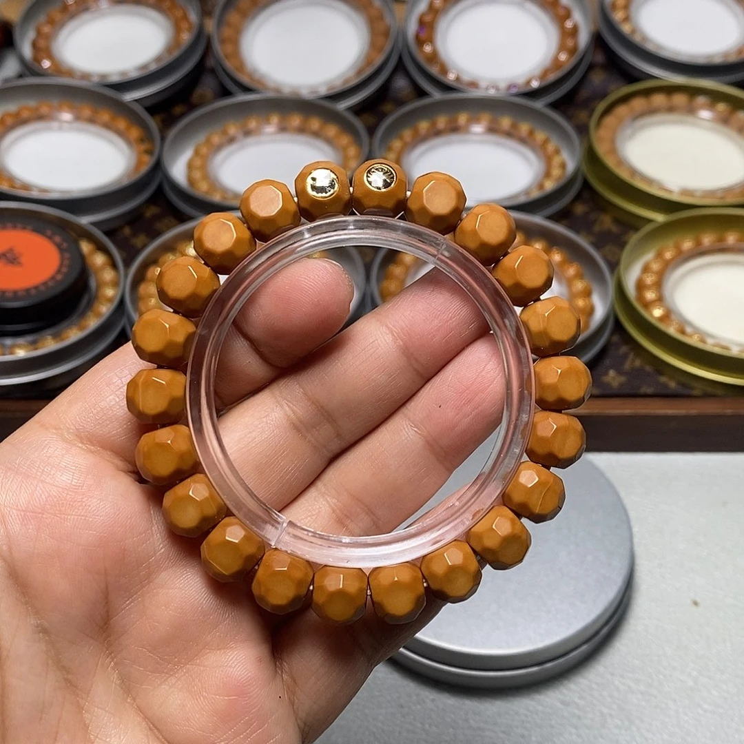 猴头核桃手串5号双标星耀六方9+左右