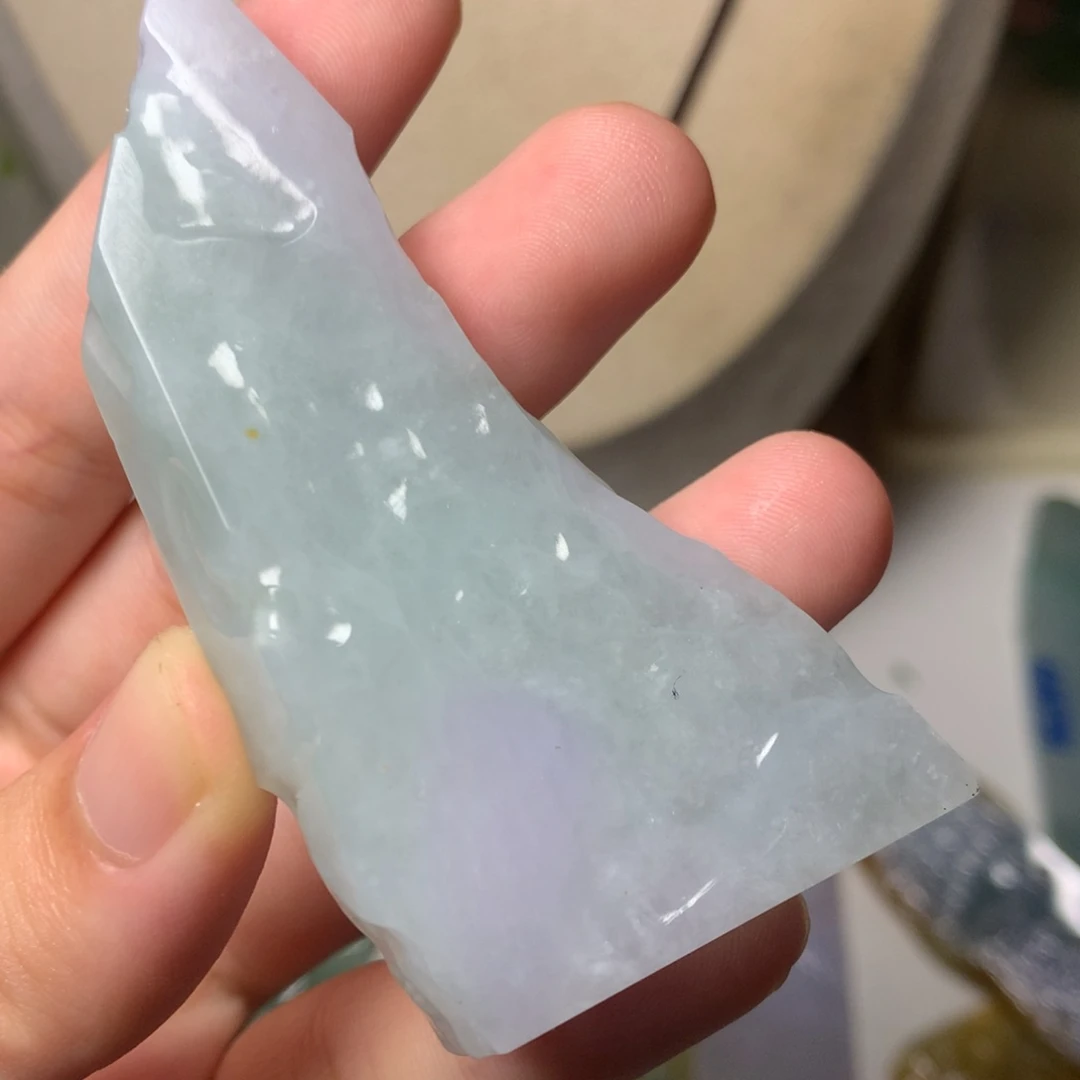 翡翠挂件未镶嵌吊坠