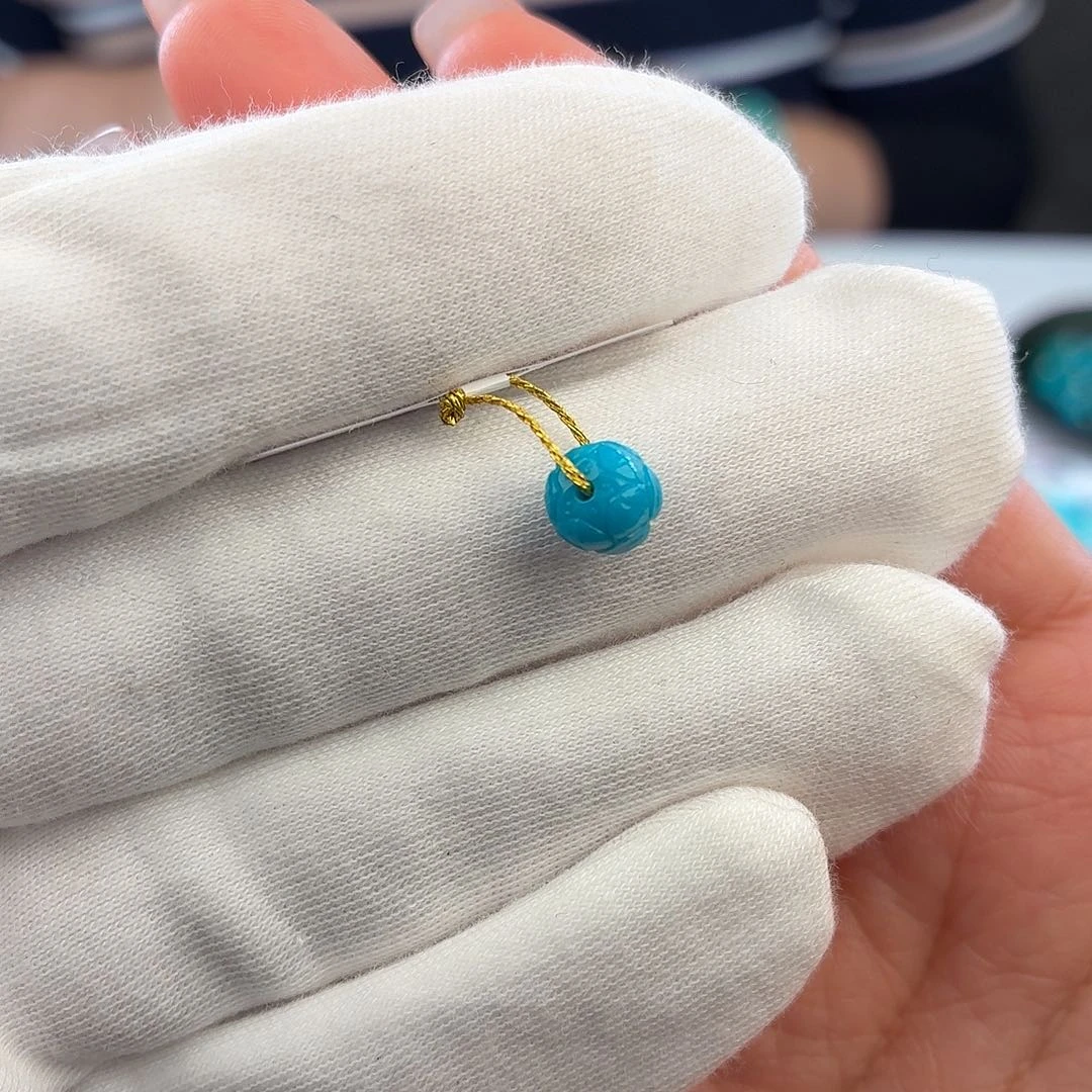 未镶嵌绿松石绿松石7mm