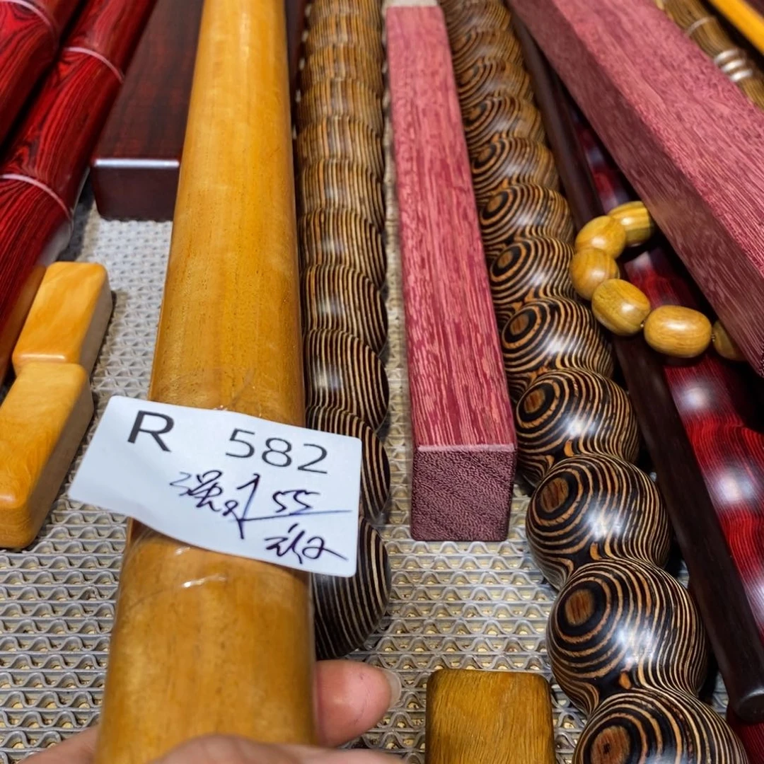 强***7东非黑黄檀（紫光檀）瑕