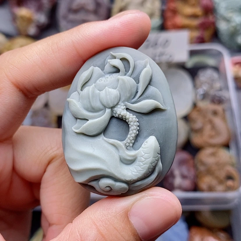 【闪购商品】未镶嵌定制石英质玉吊坠