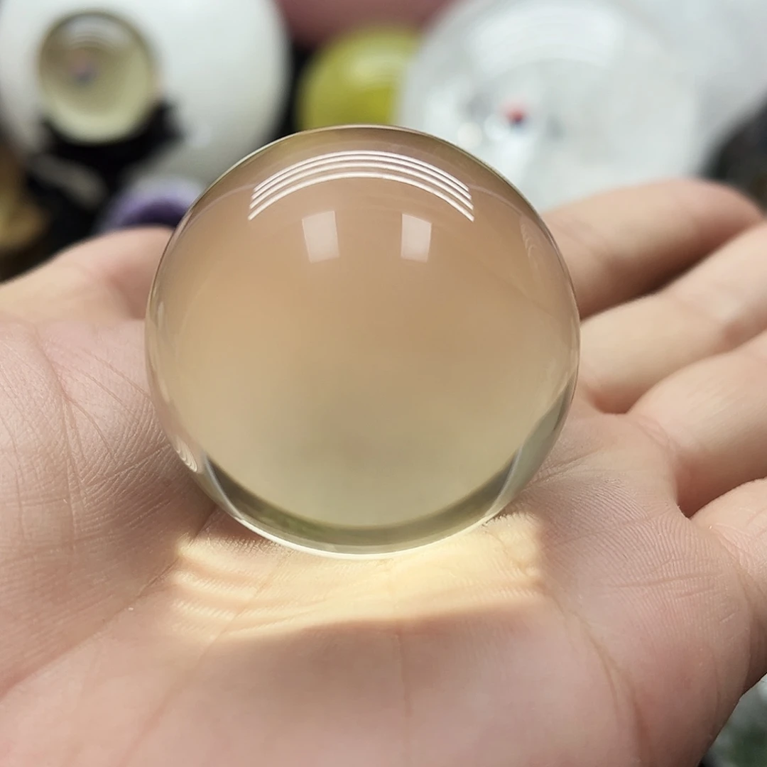 未镶嵌水晶珠宝半成品天然黄水晶AA卡4.41