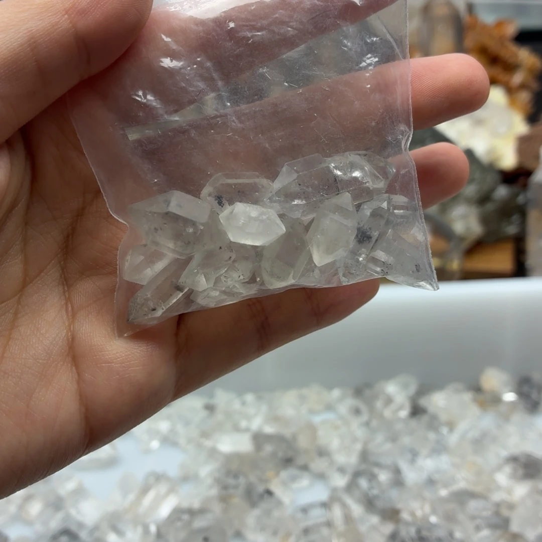 银S925镶嵌珠宝半成品水晶