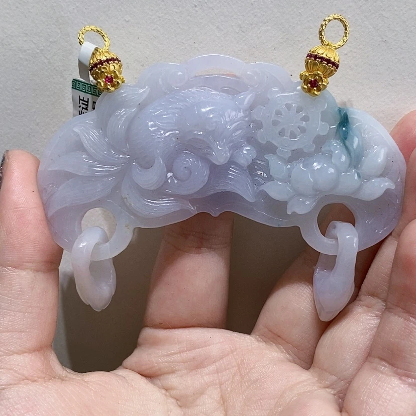 【闪购商品】翡翠未镶嵌颈饰