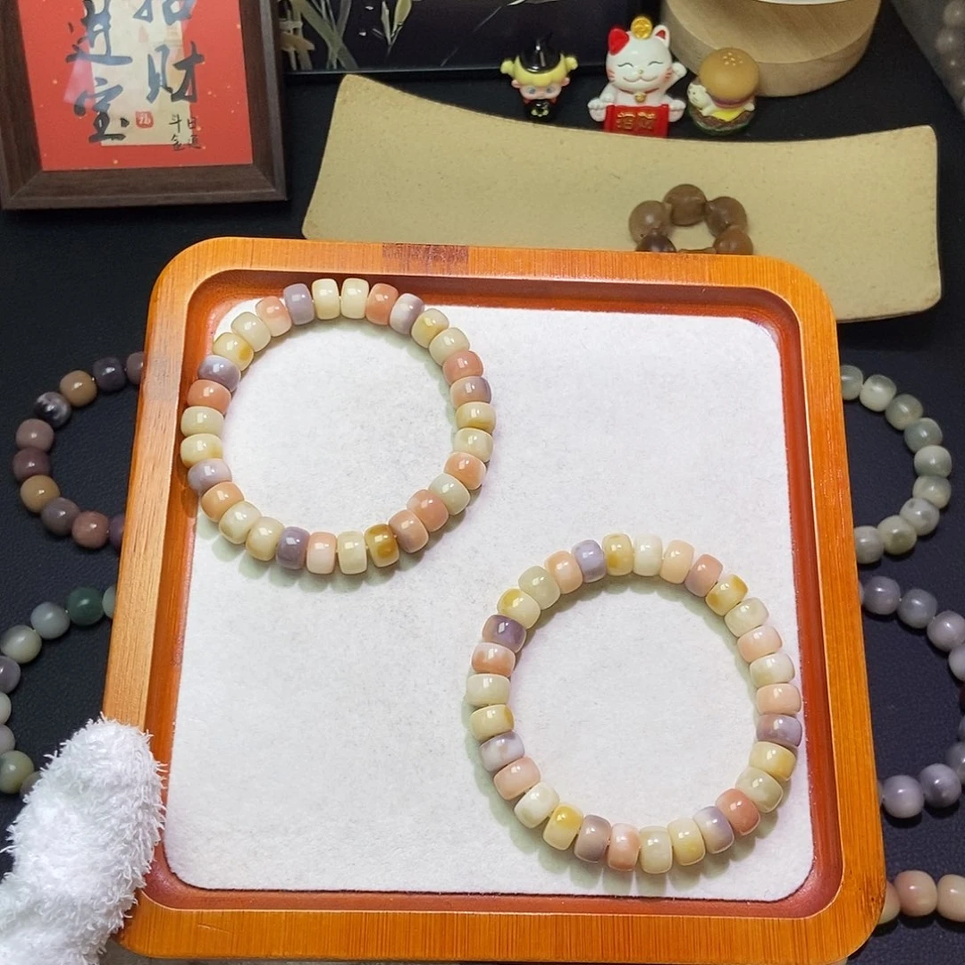 菩提根/象牙果吊坠卡10花仙子药片微瑕619