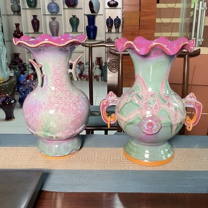 它***壶摆件钧瓷摆件钧瓷摆件