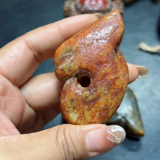 吊坠白玉菩提把件