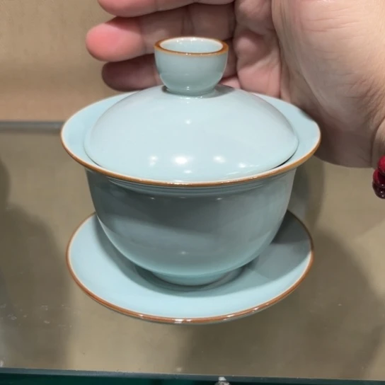 瓷片陶瓷茶具汝瓷茶具