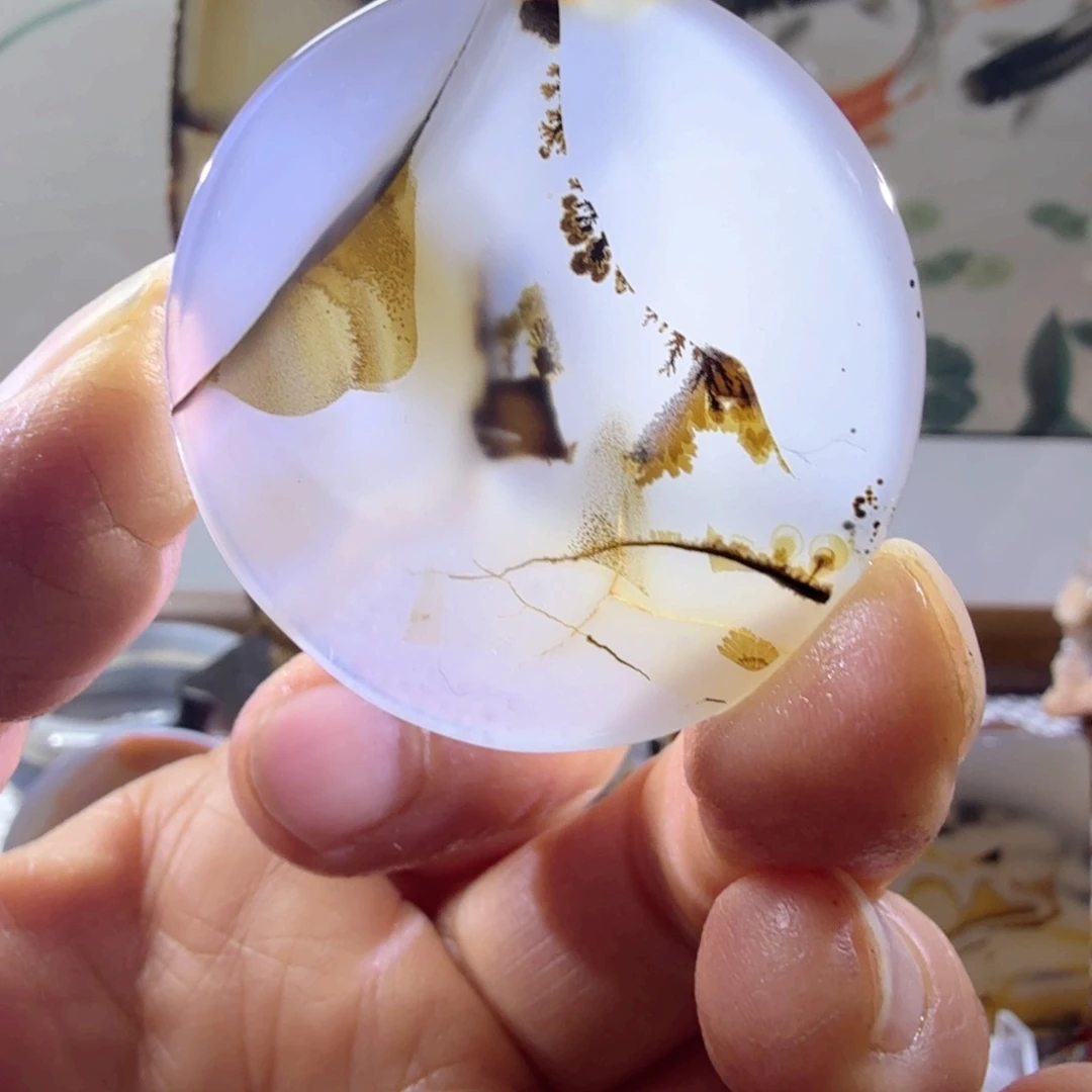 玛瑙/玉髓未镶嵌吊坠(不含链)