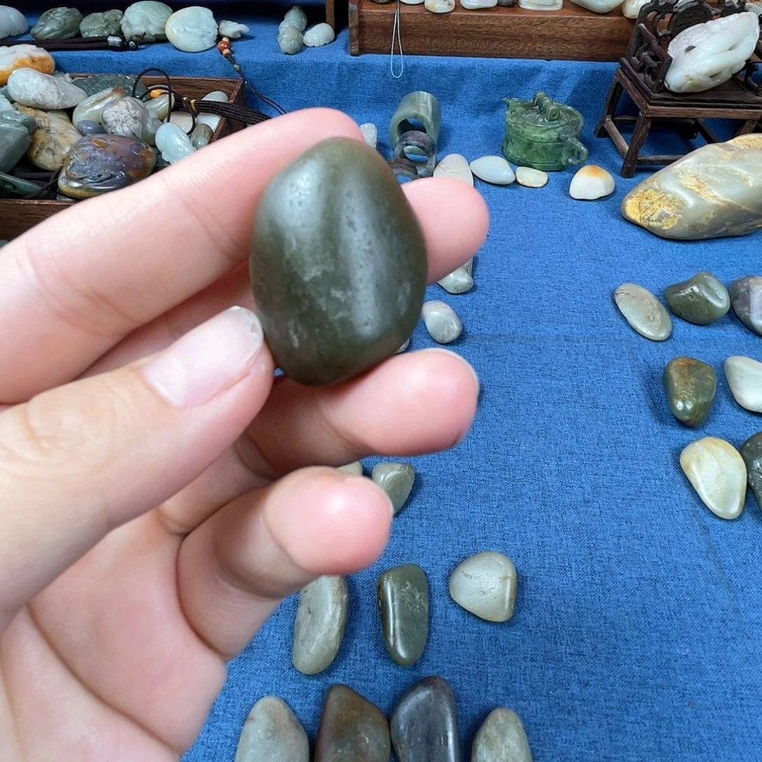 和田玉珠宝奇石未镶嵌籽*