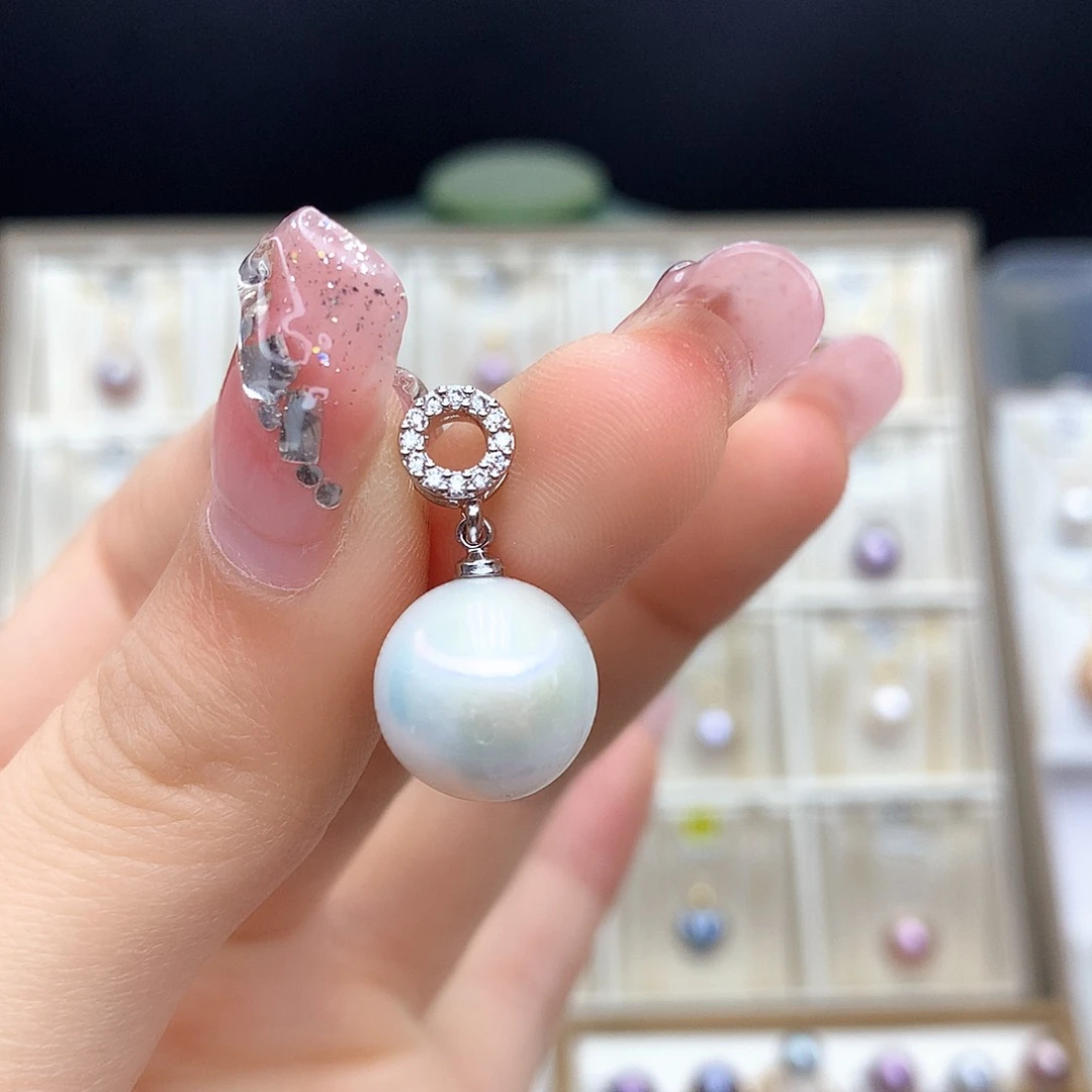 淡水珍珠颈饰合金