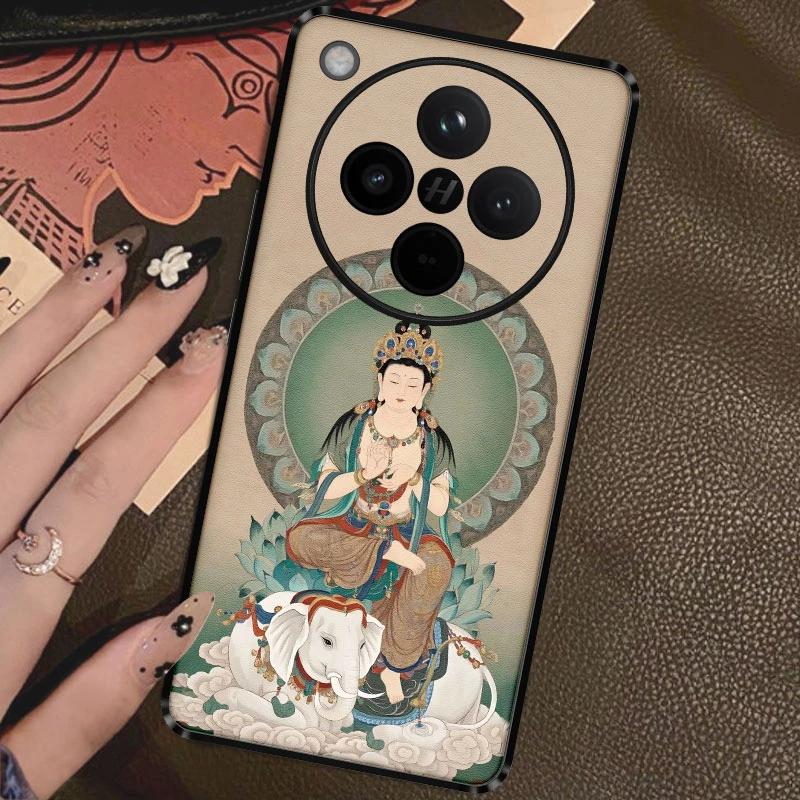 普贤菩萨适用oppofindx8pro手机壳观音x6pro男女新款findx7ultra