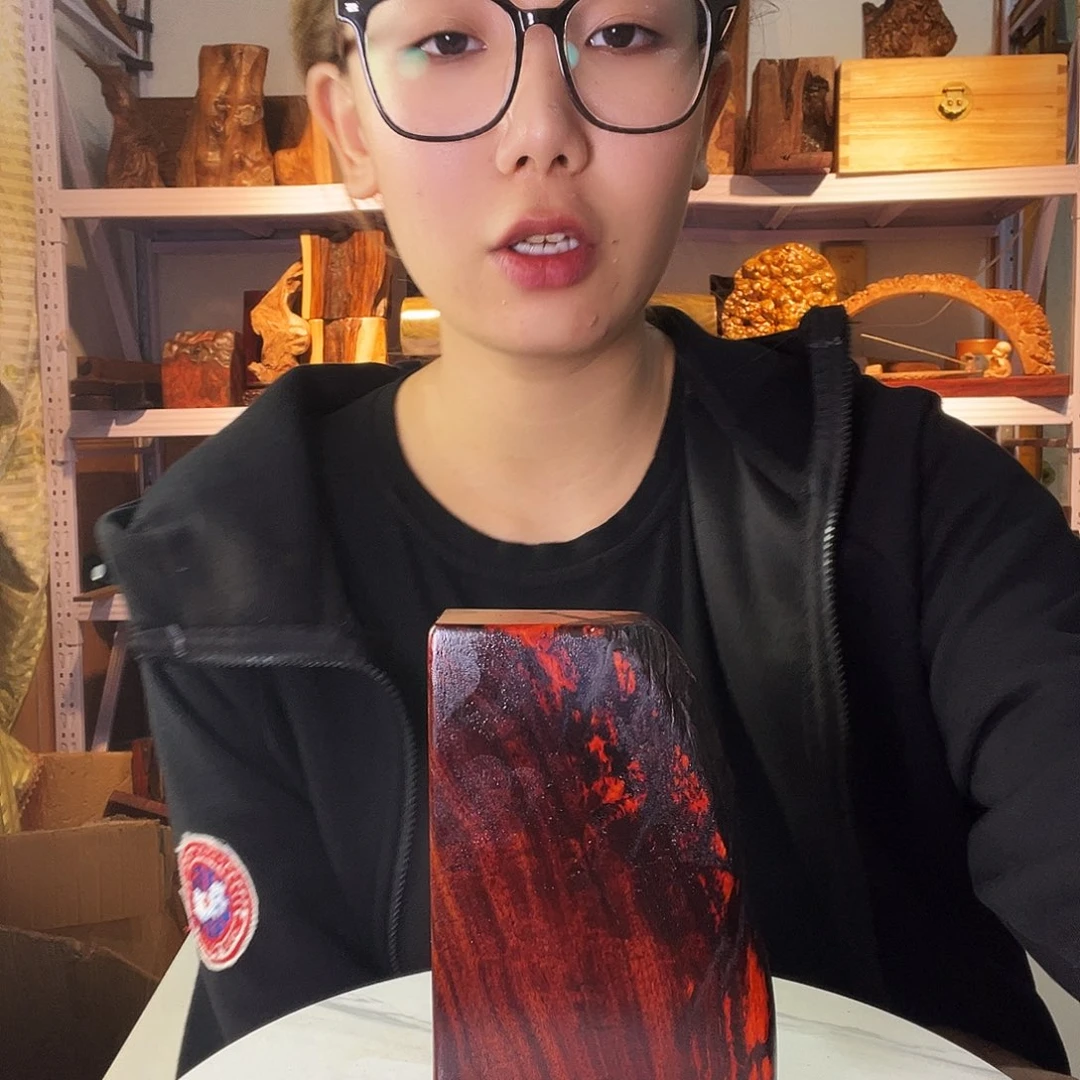 紫檀木类端景台油*花