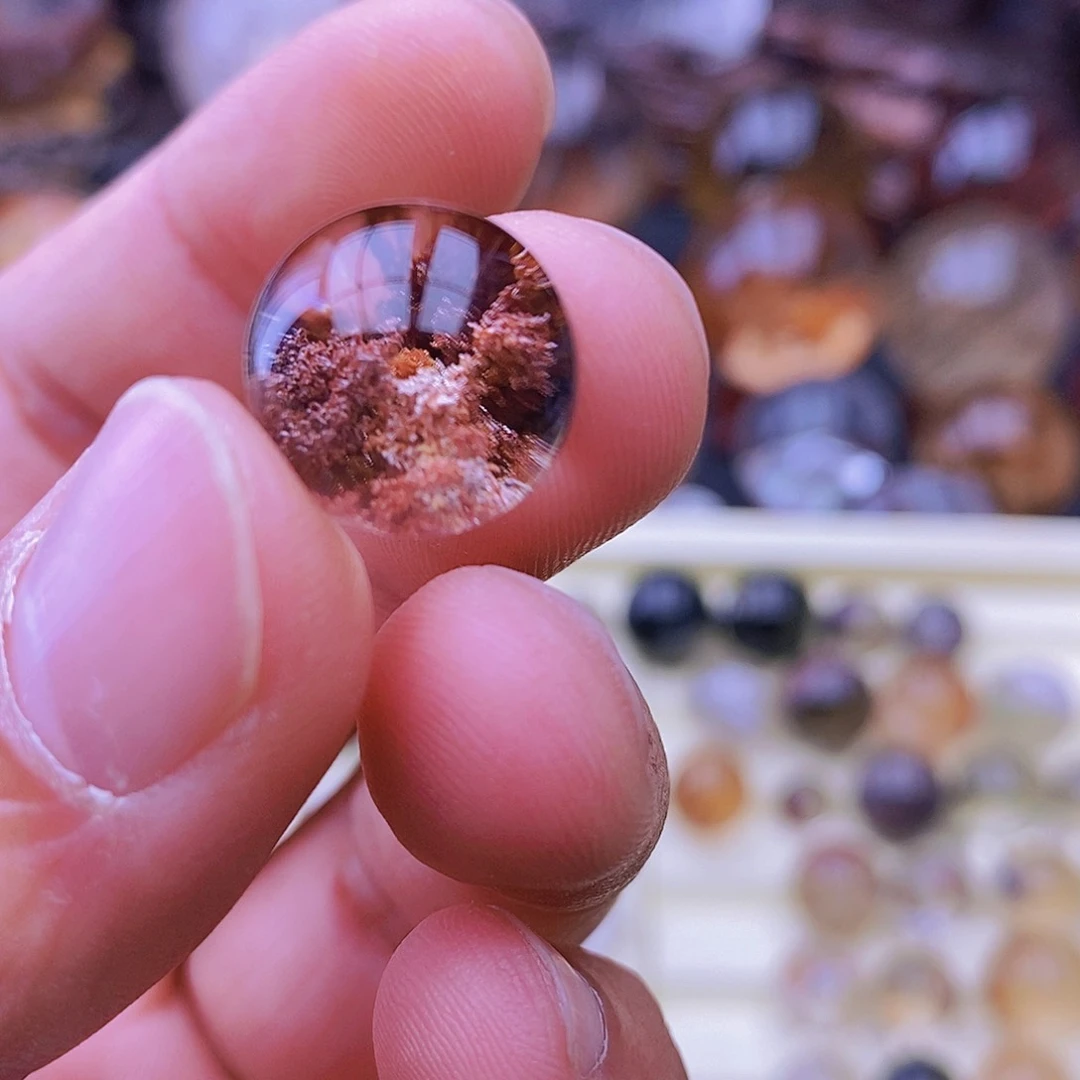 未镶嵌珠宝半成品水晶平**安