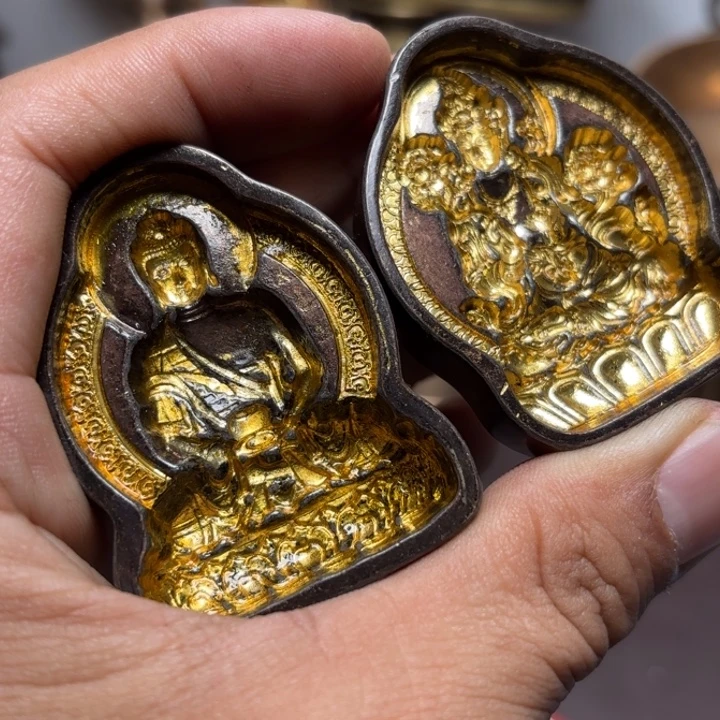 一***一铜星月菩提挂件菩提