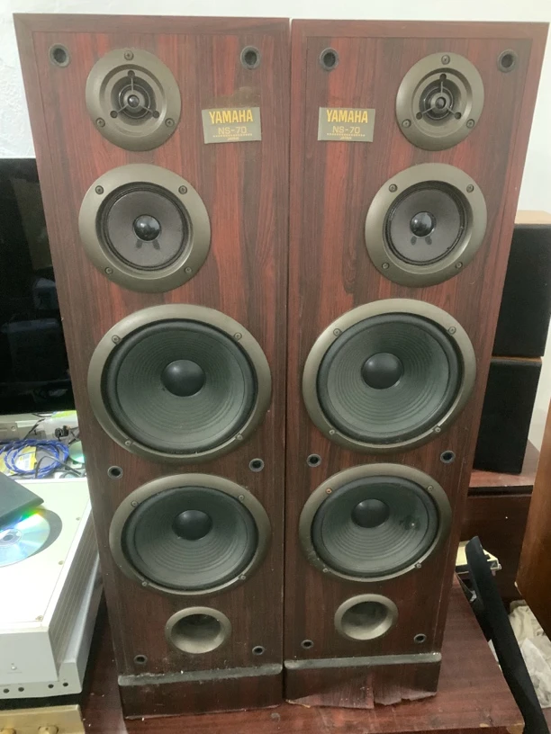 9新 Yamaha/雅马哈 二手雅马哈落地箱，成色不好，不包邮