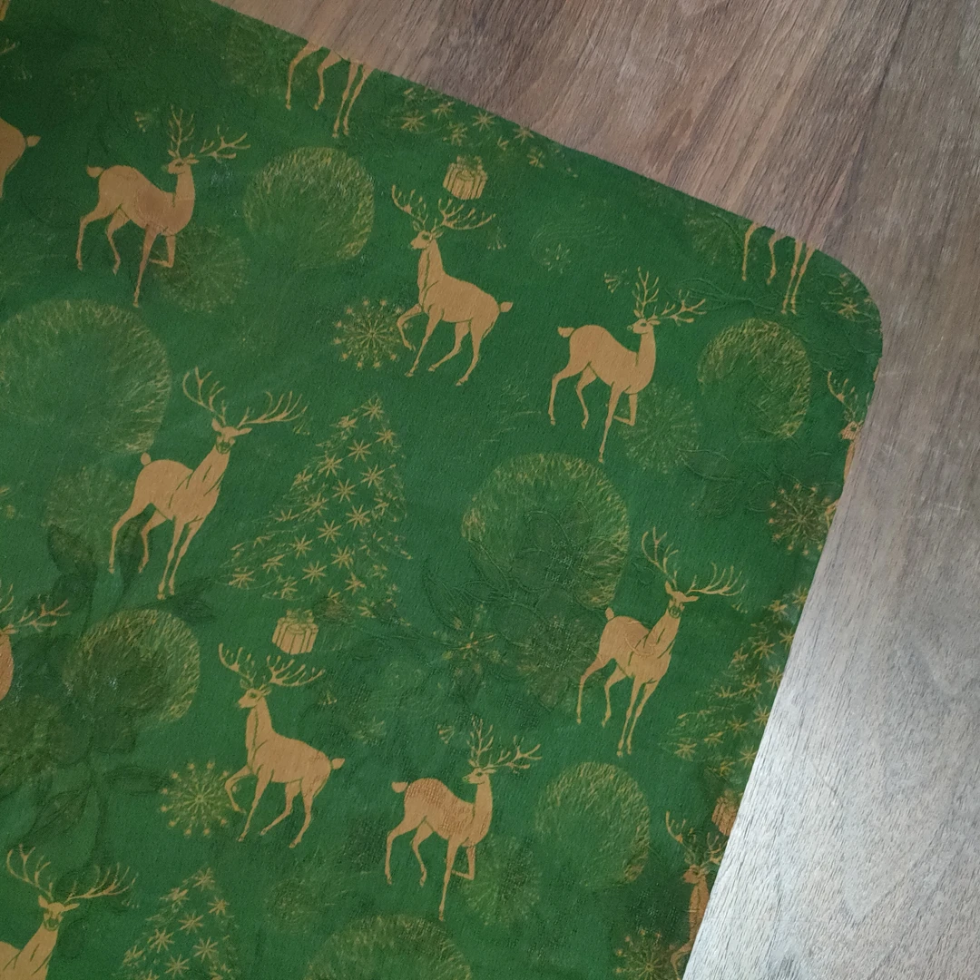 【圣诞大长方茶席】百搭中式茶席茶道零配031