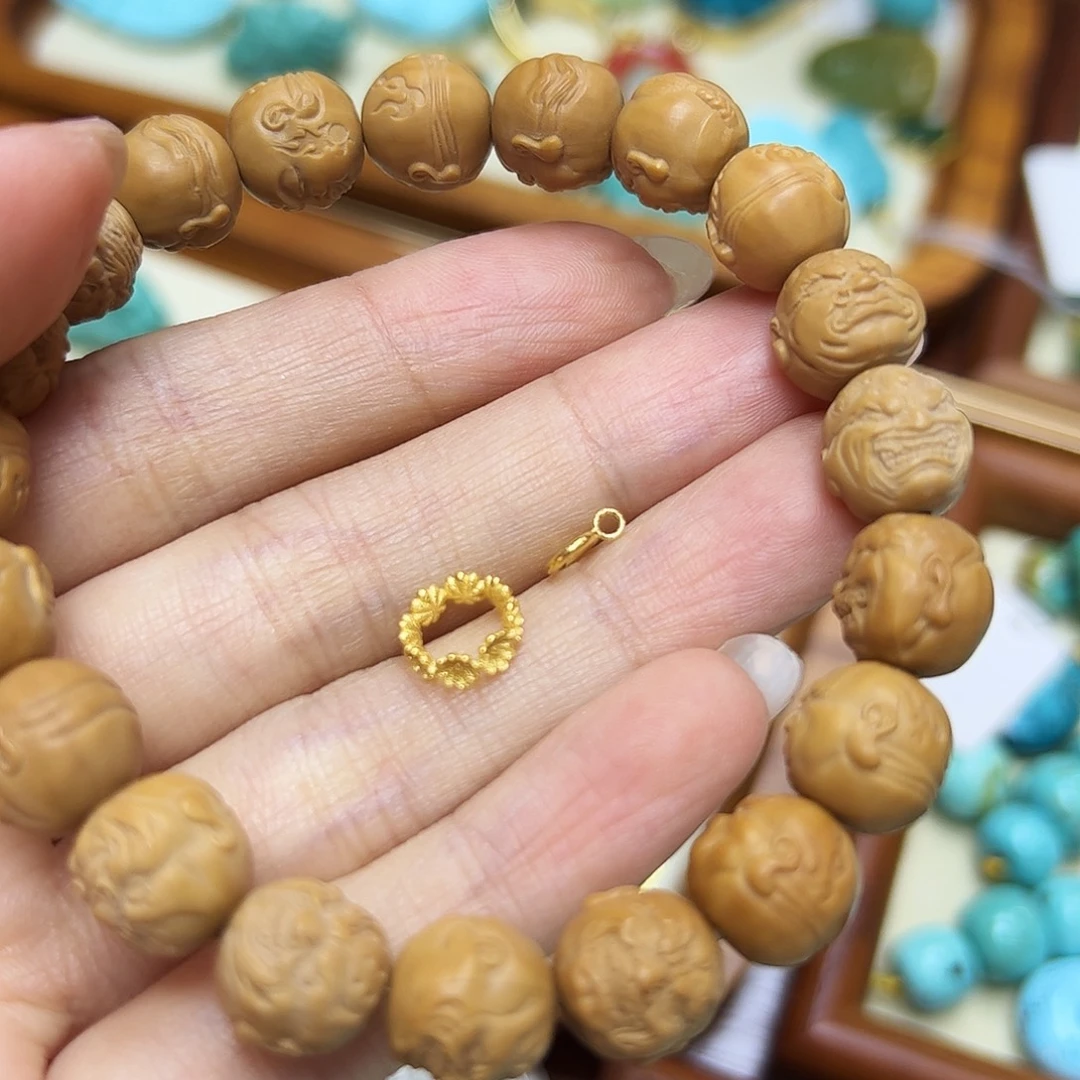 命***逅猴头核桃手串猴头核桃