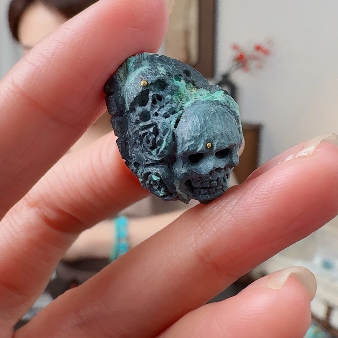 绿松石未镶嵌珠宝奇石