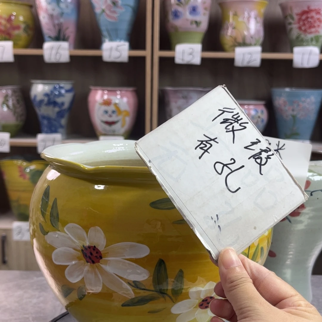 景德镇陶瓷花盆花盆