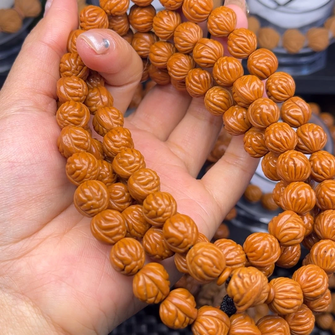 文玩核桃吊坠小金蝉脖挂